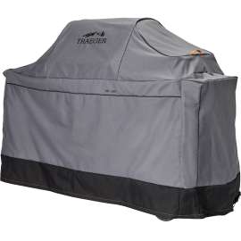 Traeger BAC600 Grill Cover, Vinyl, Gray