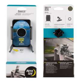 Nite Ize Squeeze Series SUDK-01-R8 Universal Dash Mount, Dash Mounting