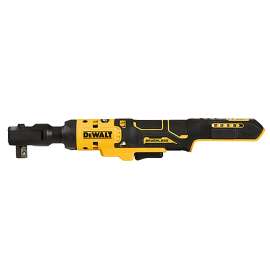 DeWALT ATOMIC COMPACT Series DCF512B Ratchet, Tool Only, 20 VDC, 1/2 in Drive, Square Drive, 250 rpm Speed