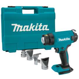 Makita LXT Series XGH02ZK Variable Temperature Heat Gun, Tool Only, 18 V, 6 Ah, 7.1 cfm Air, 1022 deg F