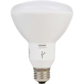 Sylvania 73740 Reflector Lamp, 9.5 W, Medium E26 Lamp Base, BR30 Lamp, White Light, 810 Lumens, 2700 K Color Temp