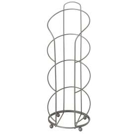Zenna Home 7656NN Toilet Paper Reserve, Metal, Satin Nickel