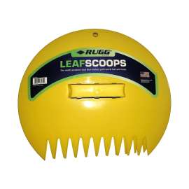 RUGG PPLS1012 Leaf Scoop, Plastic Blade, Plastic Handle