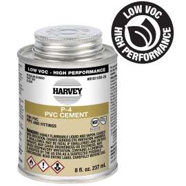 Harvey 018110V-24 Regular-Bodied Fast Set Cement, 8 oz Can, Liquid, Clear
