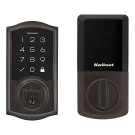 DEADBOLT TCHSCRN 9270 TRL VBRZ