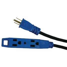 Woods 545779 Extension Cord, 10 ft L, 13 A, 125 V, Black