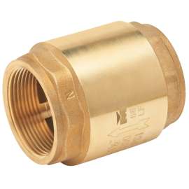 B & K ProLine Series 101-307NL Check Valve, 1-1/2 in, IPS, 200 psi Pressure, Brass Body