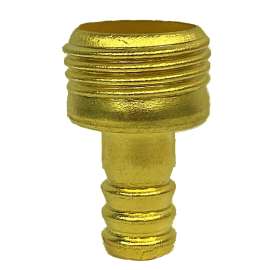 Rainwave RW-926Z-12 Coupling, 1/2 in, Male, Brass