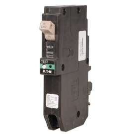 EATON CHFP115AF Circuit Interrupter, AFCI, Type CH, 15 A, 1 -Pole, 120/240 V, Common Trip, Plug Mounting