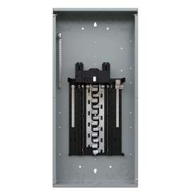 Siemens SN SN2448B1200 Assembled Load Center, 200 A, 24 -Space, 48 -Circuit, Main Breaker, Plug-On Neutral, Gray