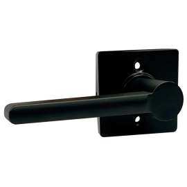 ProSource Dummy Lock, Lever, Contemporary, Matte Black