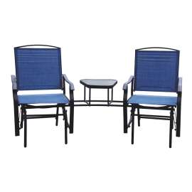 Seasonal Trends H1773 Glider Chairs, 2 Person