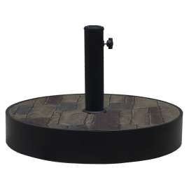 Seasonal Trends Morgan Hill Umbrella Base, 18 Kg, Brown