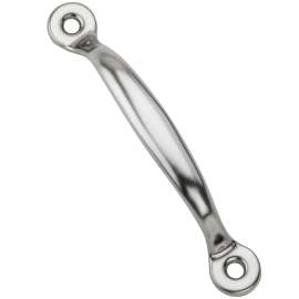 National Hardware N117-727 Door Pull, 4-3/4 in H, Stainless Steel