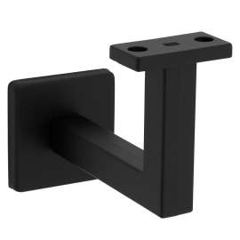 National Hardware Reed N830-524 Handrail Bracket, 150 lb, Steel/Zinc, Matte