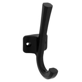 National Hardware Powell N337-912 Angled Hook, 60 lb, Aluminum, Matte