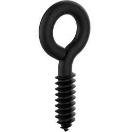 National Hardware N820-089 Screw Eye, #2, 2-5/8 in OAL, 115 lb Working Load, Steel, Storm Shine