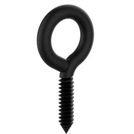 National Hardware N820-097 Screw Eye, #0, 2-7/8 in OAL, 150 lb Working Load, Steel, Storm Shine