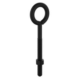 National Hardware N820-098 Eye Bolt, 3/8 in Thread, 160 lb Working Load, Steel, Storm Shine
