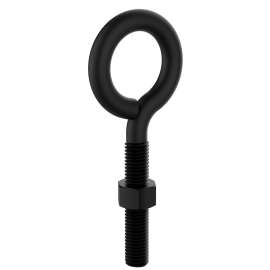 National Hardware N820-105 Eye Bolt, 3/8 in Thread, 160 lb Working Load, Steel, Storm Shine