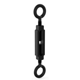 National Hardware N820-116 Turnbuckle, 215 lb Working Load, 3/8 in Thread, Eye, Eye, 10-1/2 in Take-Up, Steel