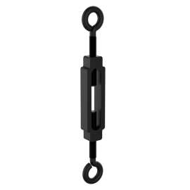 National Hardware N820-121 Turnbuckle, 90 lb Working Load, 1/4 in Thread, Eye, Eye, 7-1/2 in Take-Up, Steel