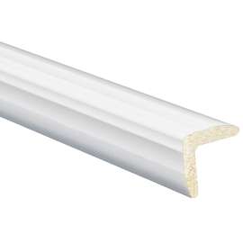 Inteplast Group 206 Series 52060800032 Outside Corner Moulding, 8 ft L, 5/16 in W, Polystyrene, Crystal White