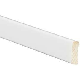Inteplast Group 142 91420800032 Screen Trim, 8 ft L, 3/4 in W, Polystyrene, Crystal White