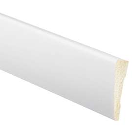 Inteplast Group 327 63270700032 Ranch Case Moulding, 7 ft L, 2-1/4 in W, Polystyrene, Crystal White