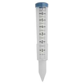 Taylor 5293501 Rain Gauge, 7 in, Clear