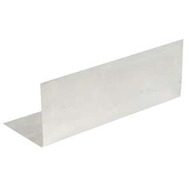 Amerimax 687557BX100 Step Flashing, 7 in L, 5 in W, Standard Profile, Aluminum