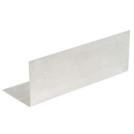 Amerimax 707447BX100 Step Flashing, 7 in L, 4 in W, Economy Profile, Aluminum, Galvanized