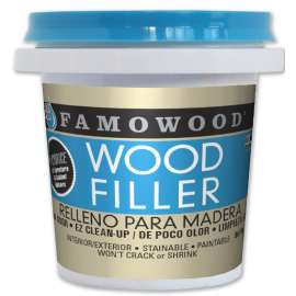 ECLECTIC Famowood 40042112 Wood Filler, Paste, Cherry/Dark Mahogany, 0.25 pt