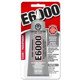 E6000 237041 Craft Adhesive, Clear, 2 oz