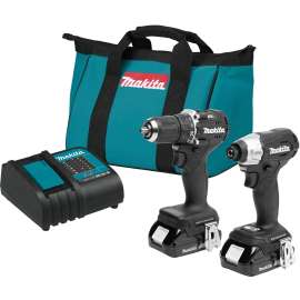 Makita LXT Series CX203SYB Sub-Compact Brushless Combo Kit, Battery Included, 1.5 Ah, 18 V, Lithium-Ion