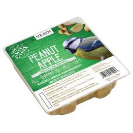 HEATH DDC4-12 Crafted Suet Cake, Peanut Apple Flavor, 11.75 oz