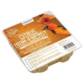 HEATH DDC3-12 Crafted Suet Wild Bird Seed Cake, 11.75 oz Pack