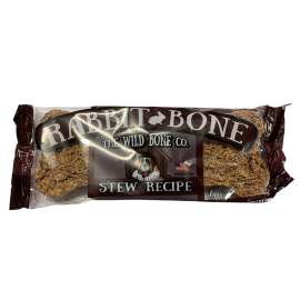 THE WILD BONE CO 1812 Stew Dog Biscuit, Jerky, Rabbit Flavor, 1 oz