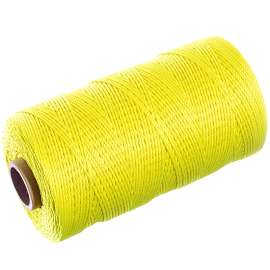 BARON 10820 Mason Line, #18 Dia, 1000 ft L, 13 lb Working Load, Polypropylene, Yellow
