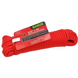 BARON 63015 550 Paracord, 5/32 in Dia, 50 ft L