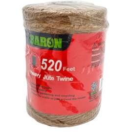 BARON 70308 Twine, 520 ft L, Jute, Green