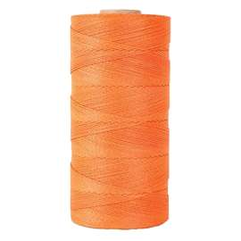 BARON 20364 Twine, #18 Dia, 525 ft L, 13 lb Working Load, Nylon/Poly, Orange