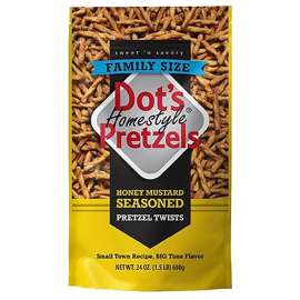PRETZELS HONEY MUSTARD24OZ
