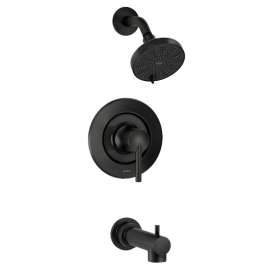 FAUCET T/S POSI-TEMP 1H MATBLK