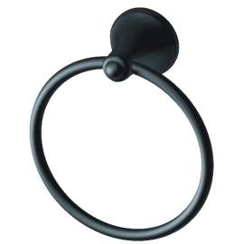 RING TOWEL MATTE BLACK