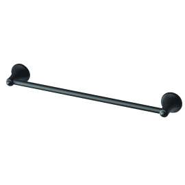 BAR TOWEL MATTE BLACK 18IN