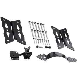 KIT GATE BUTTRFLY HNG DECO BLK