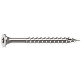 CAMO 0348130 Deck Screw, #8 Thread, 2 in L, 2/3 Thread, Bugle Head, Star Drive, Sharp, Type-17 Point, 100