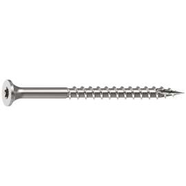 CAMO 0348150 Deck Screw, #10 Thread, 2-1/2 in L, 2/3 Thread, Bugle Head, Star Drive, Sharp, Type-17 Point, 100