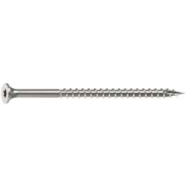 CAMO 0348190 Deck Screw, #10 Thread, 3-1/2 in L, 2/3 Thread, Bugle Head, Star Drive, Sharp, Type-17 Point, 50
